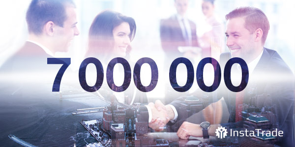 7,000,000 thương nhân trên toàn thế giới chọn InstaTrade